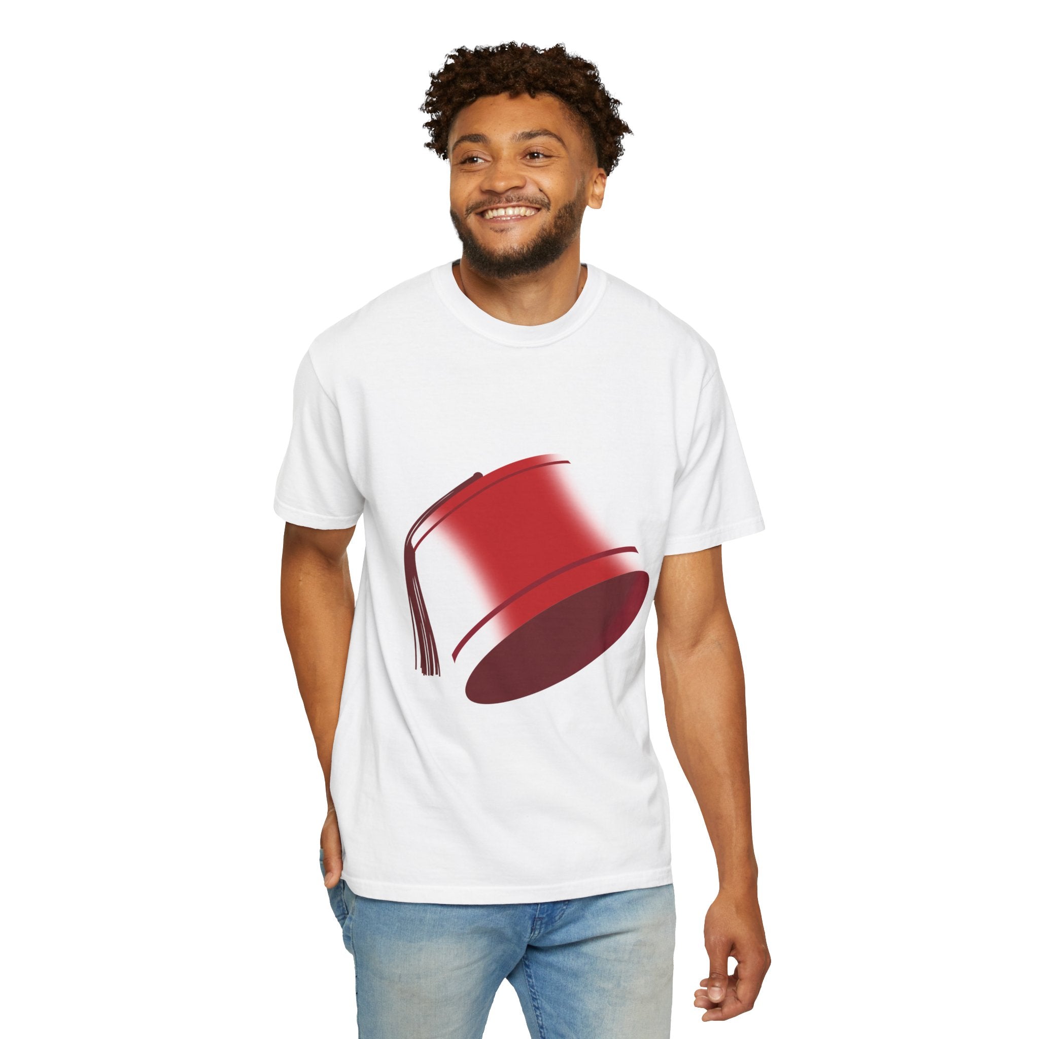 Tarbush (Fez) — Minimalist Moroccan Heritage Graphic T-Shirt