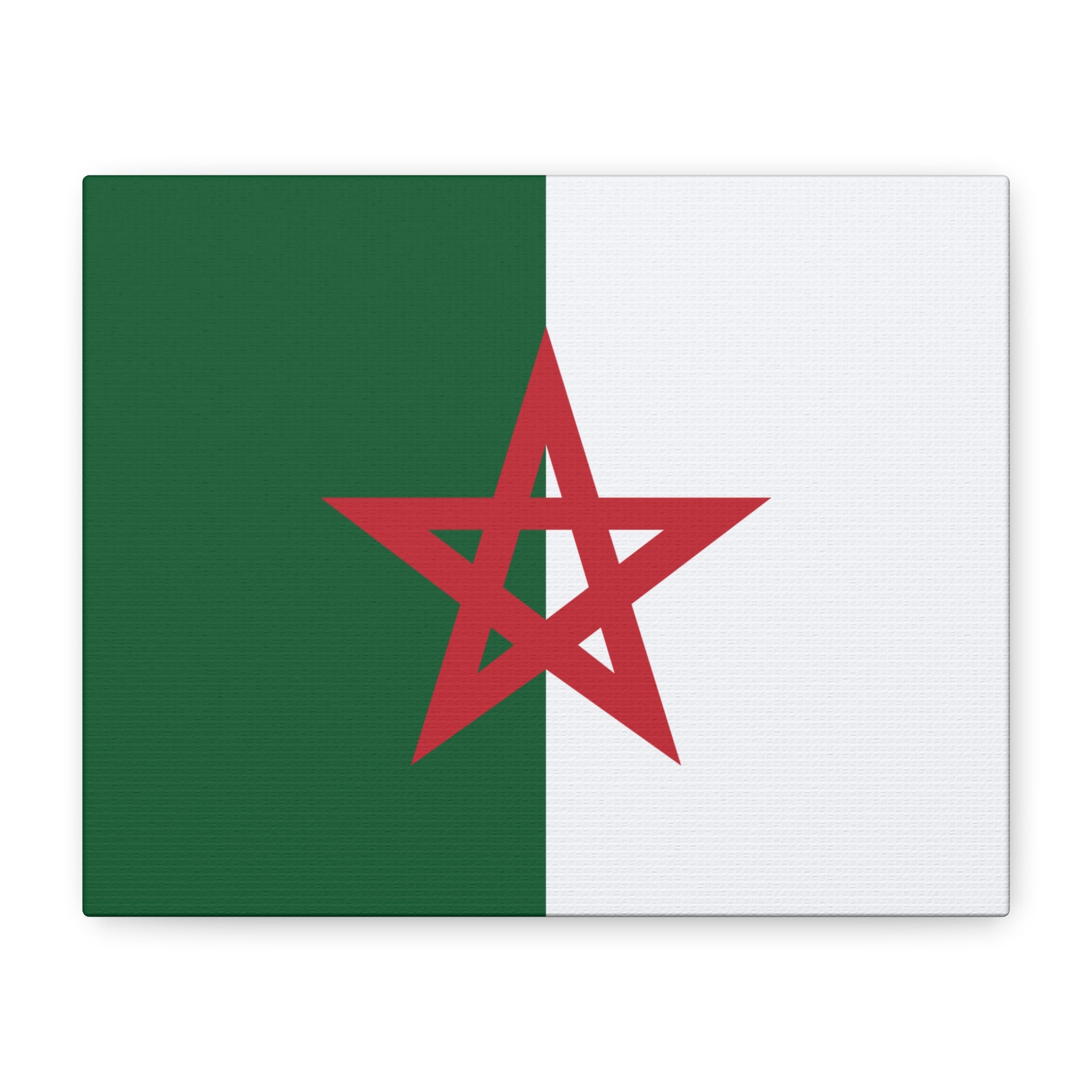Morregia – Affiche murale Drapeau de l'unité maroco-algérienne