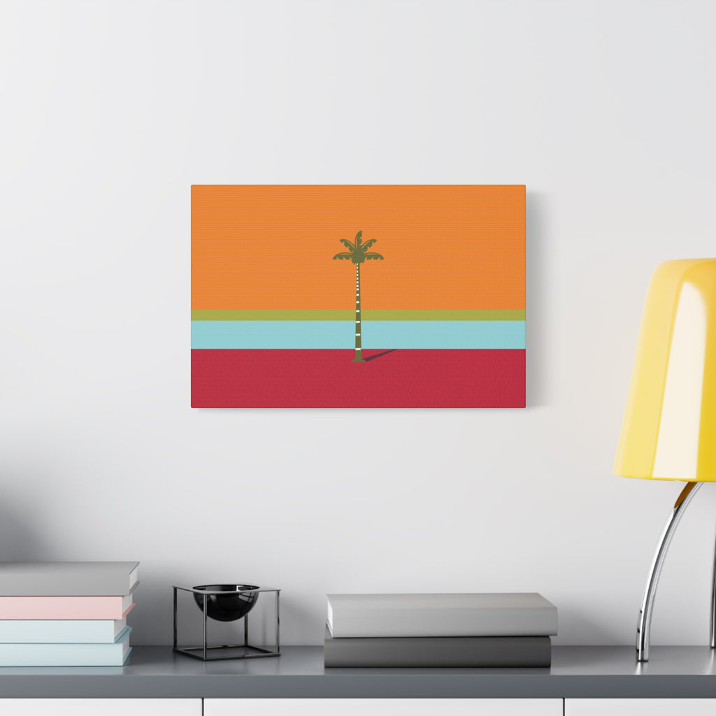 Marrakech — Minimalist Palm Tree Warm Desert Style Wall Art