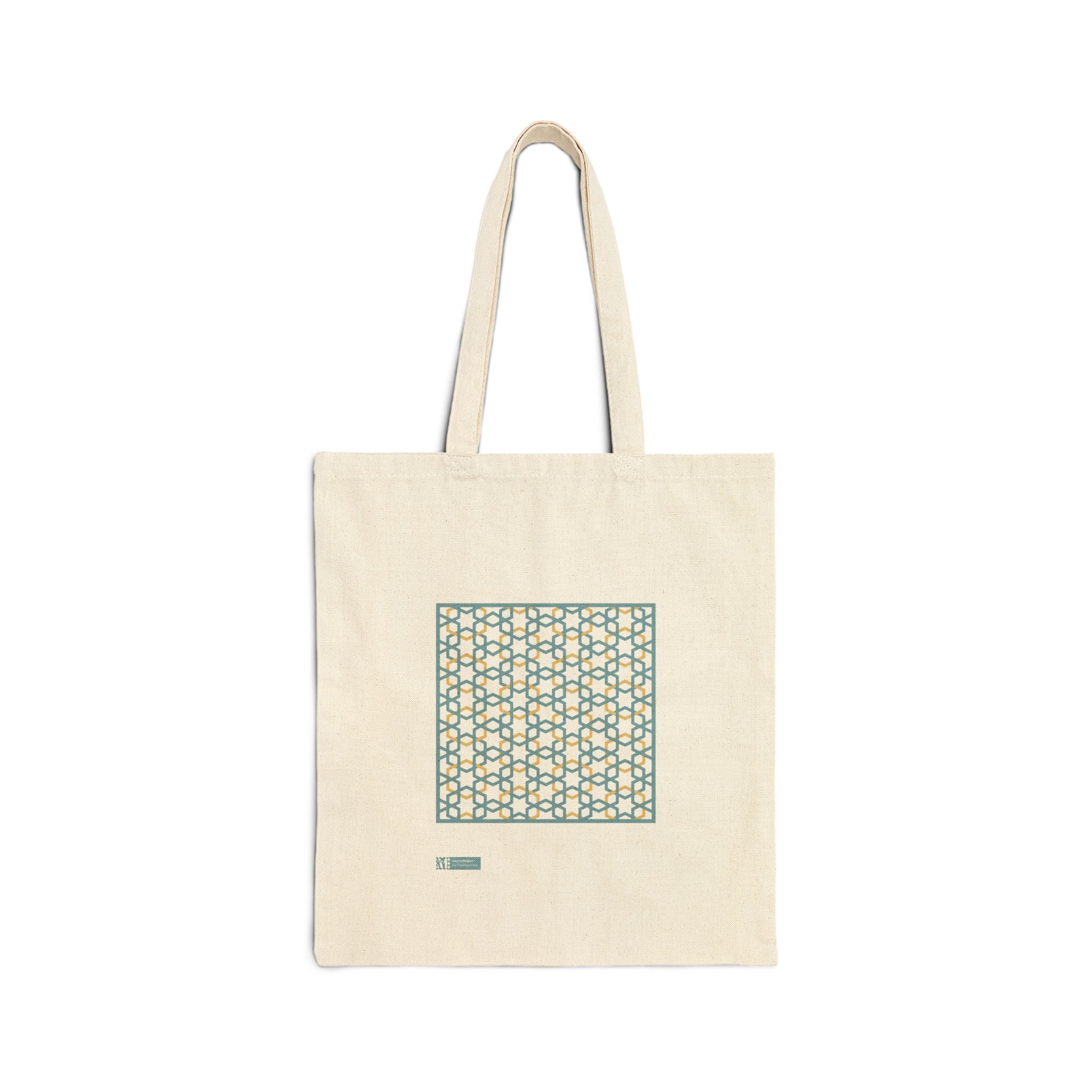 Moorish — Printed Cotton Tote Bag Moroccan Inspired Design