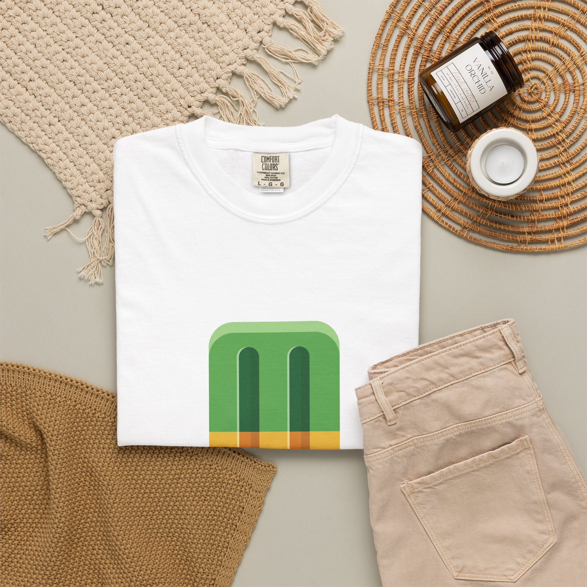Polo — Minimalist Multicolor Popsicle Graphic T-Shirt