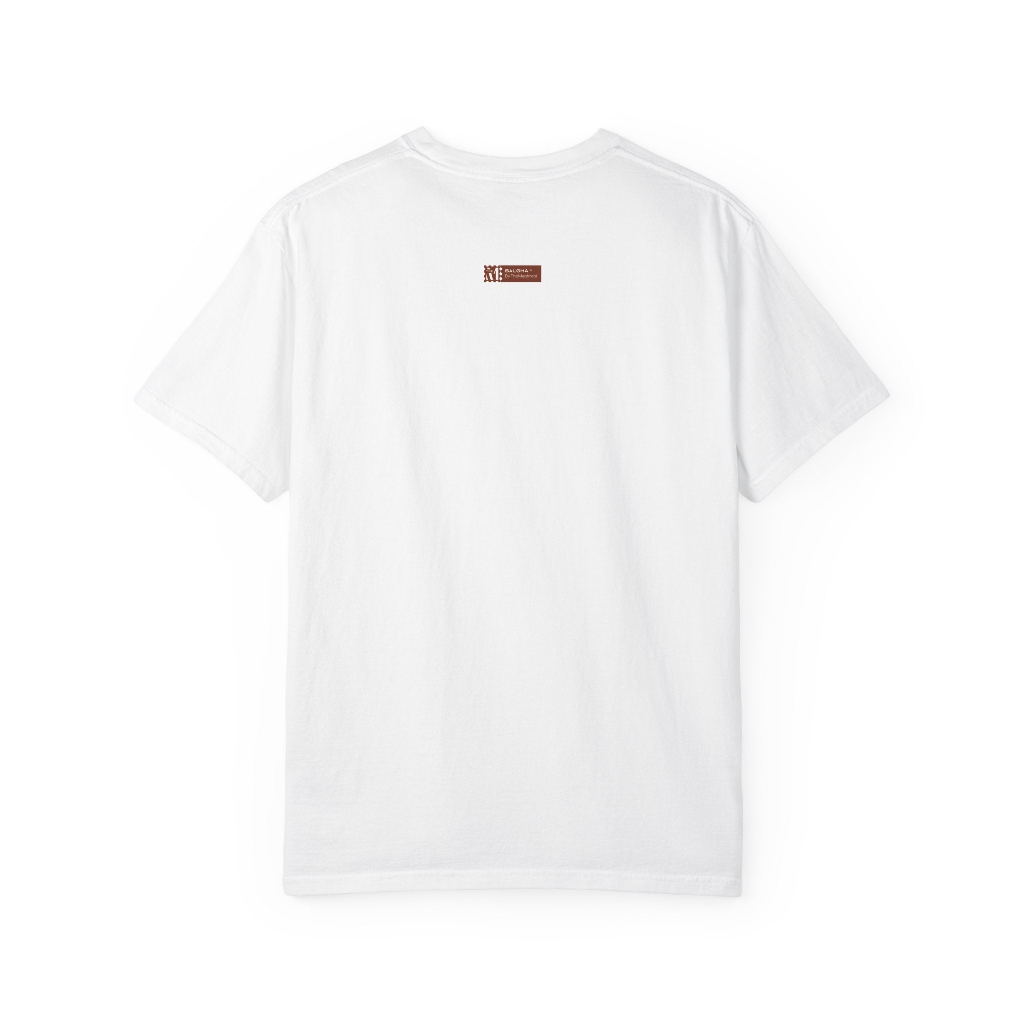 Balgha (Babouches) — T-shirt graphique babouches en cuir doré