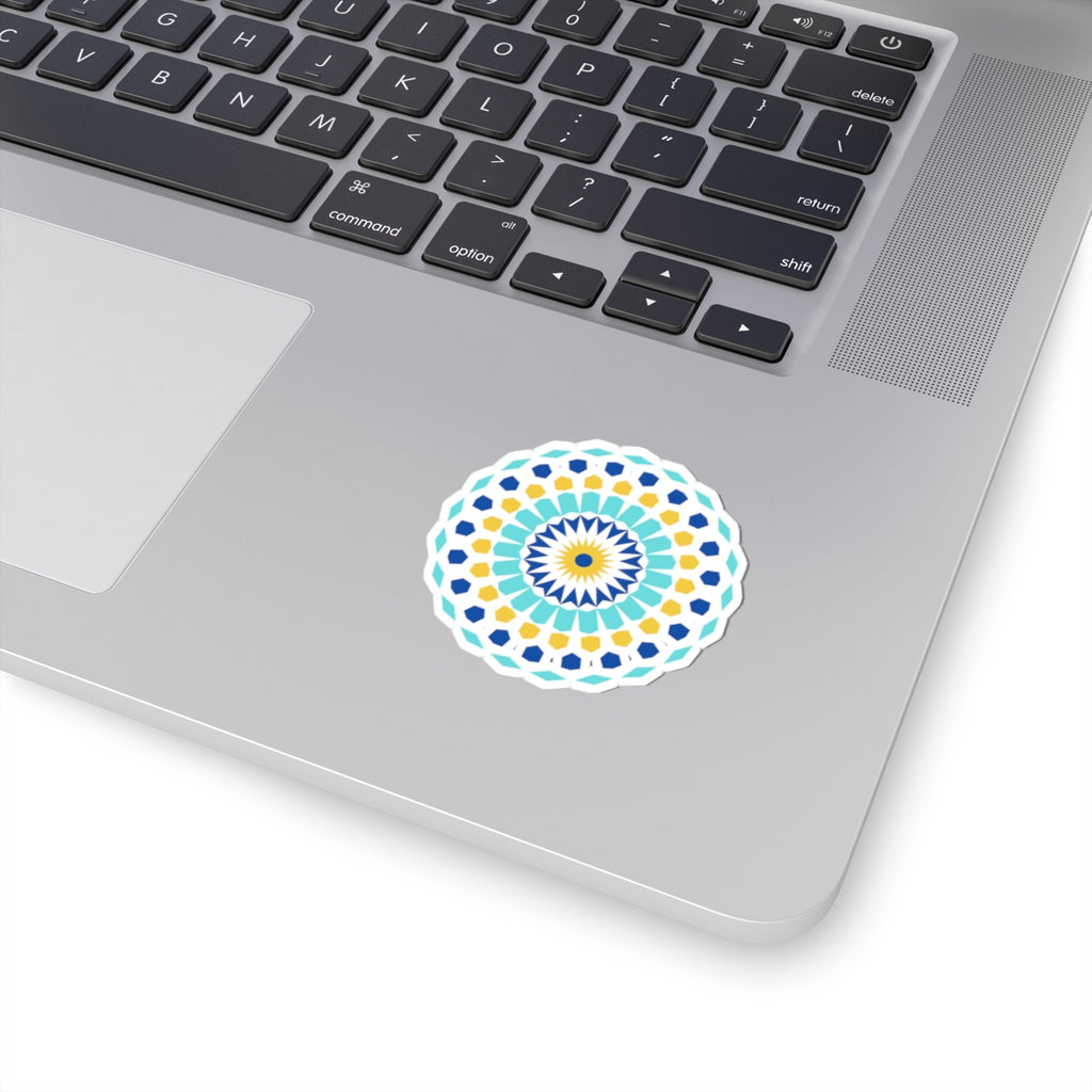 Zellij — Moroccan Geometric Mosaic Tile Art Pattern Sticker