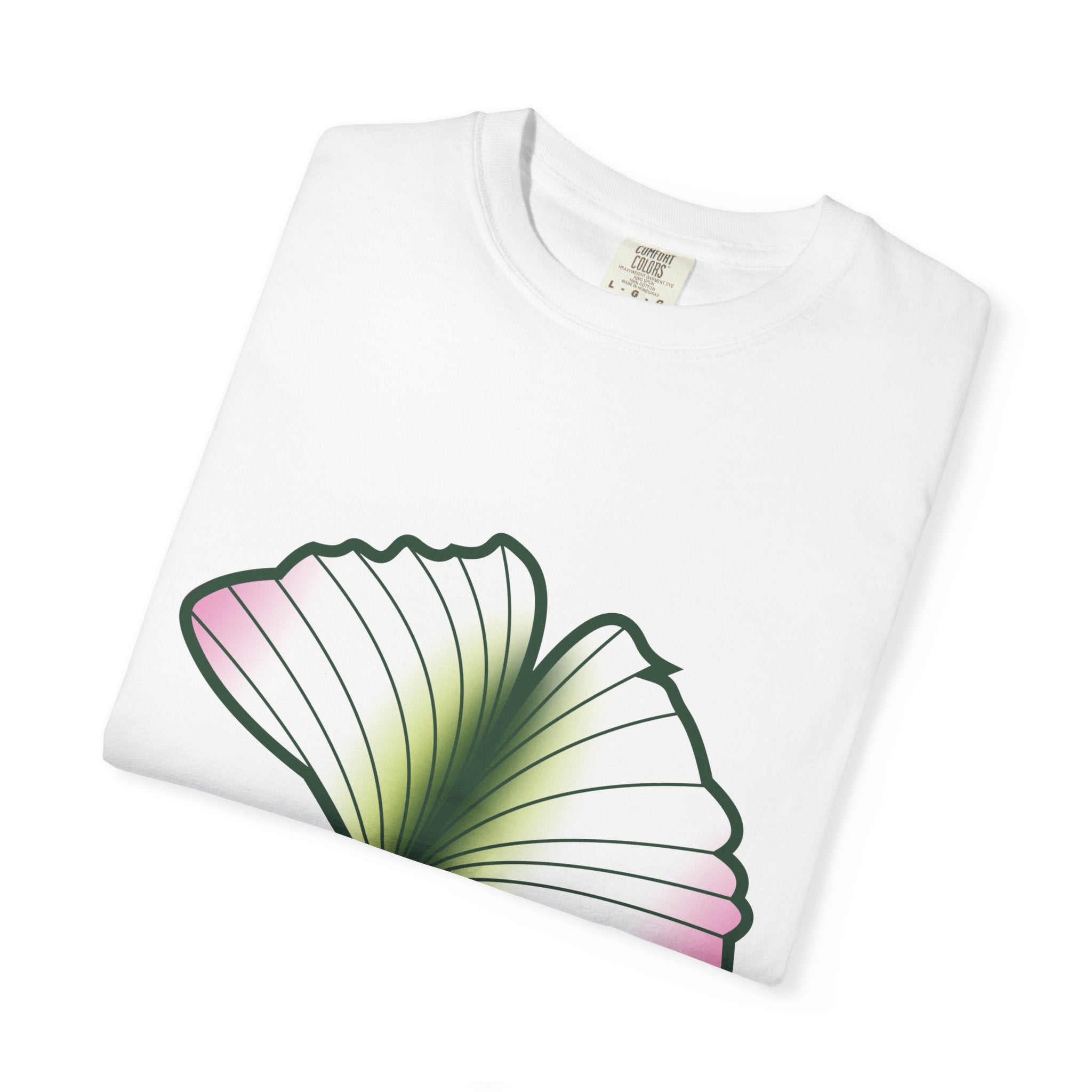 Bakoula — T-Shirt Graphique Botanique Feuille de Mauve Marocaine