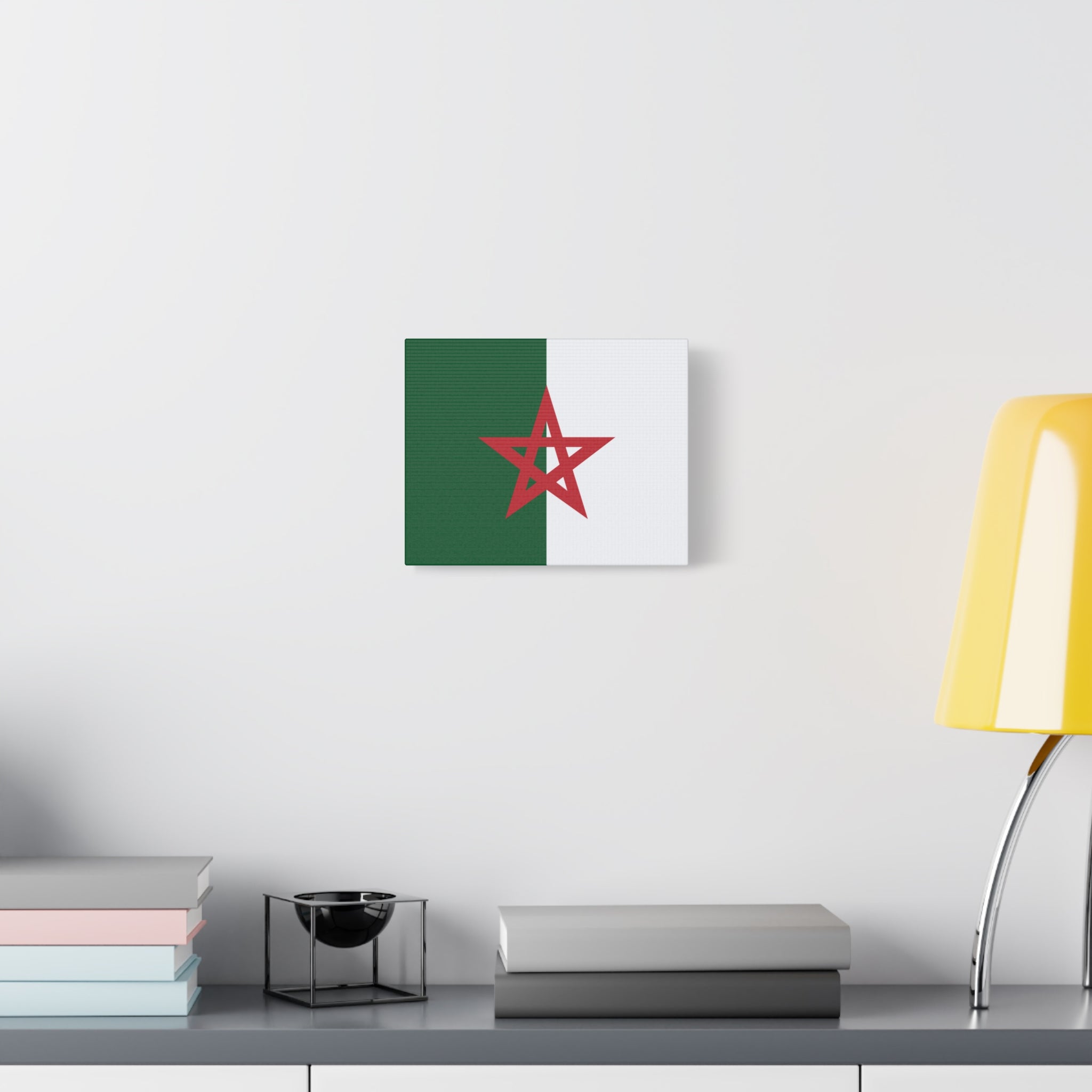 Morregia – Affiche murale Drapeau de l'unité maroco-algérienne