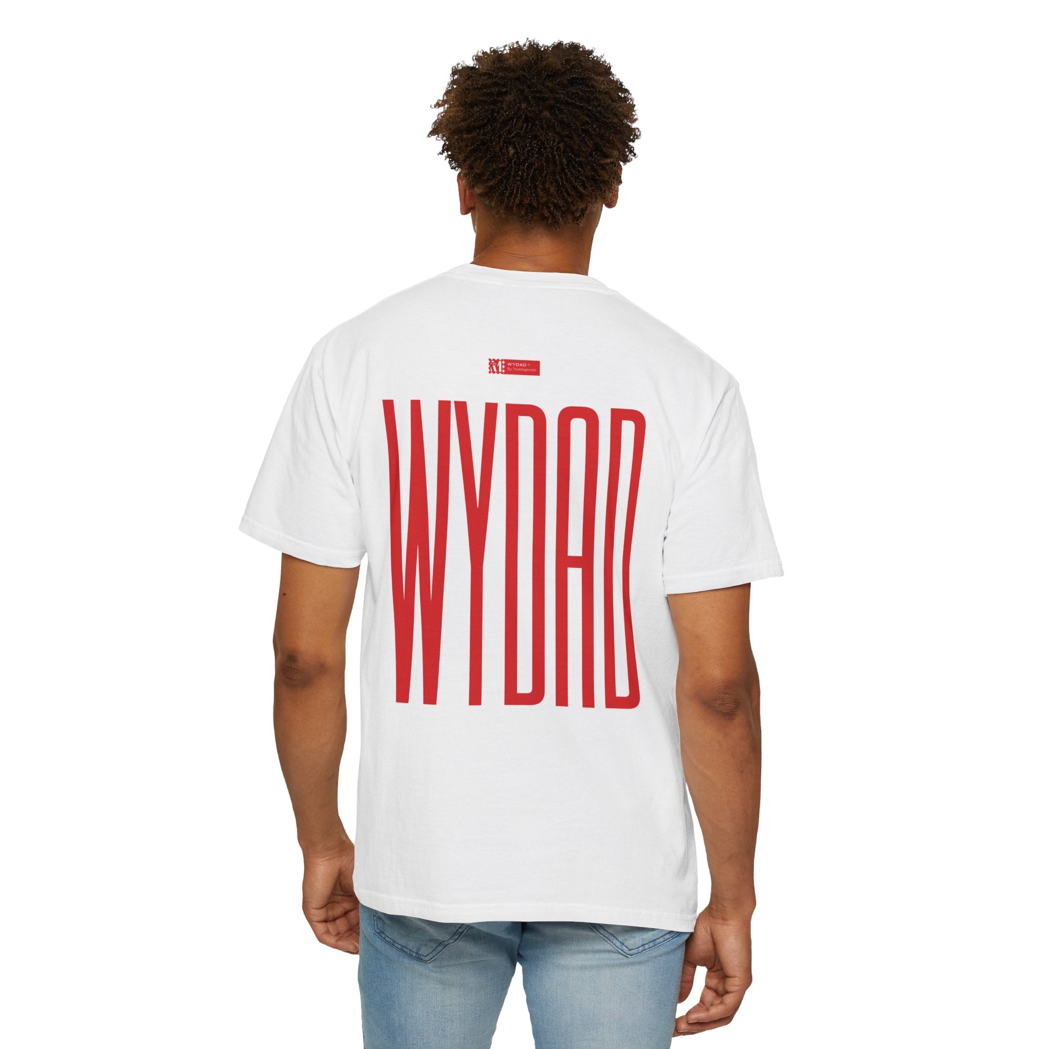 Wydad — T-shirt graphique vintage minimaliste du WAC
