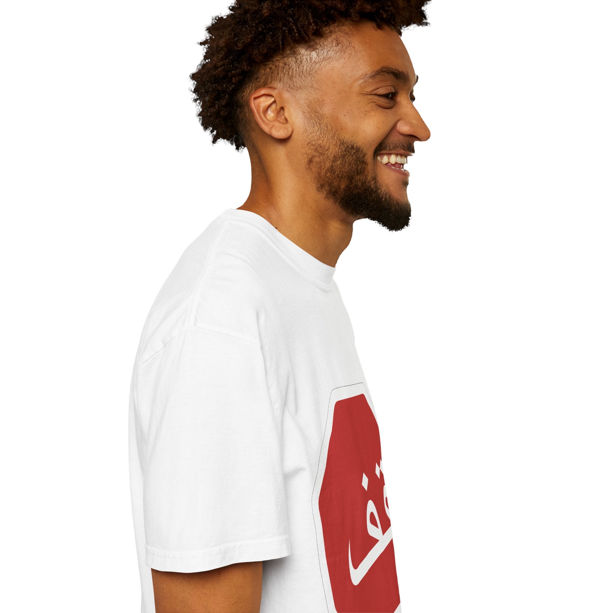 Stop — Traffic Arabic Stop Sign Graphic T-Shirt