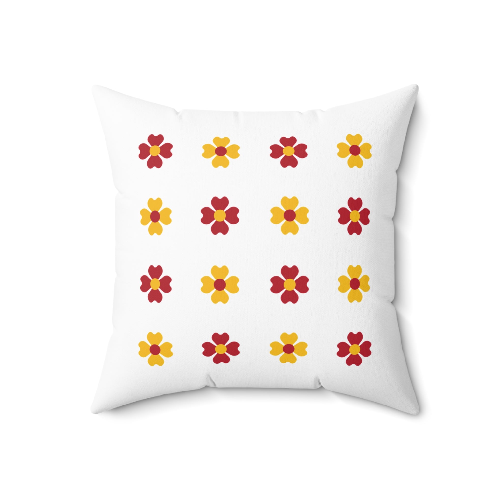 Zemmouri — Traditional Authentic Moroccan Berber Design Square Pillow