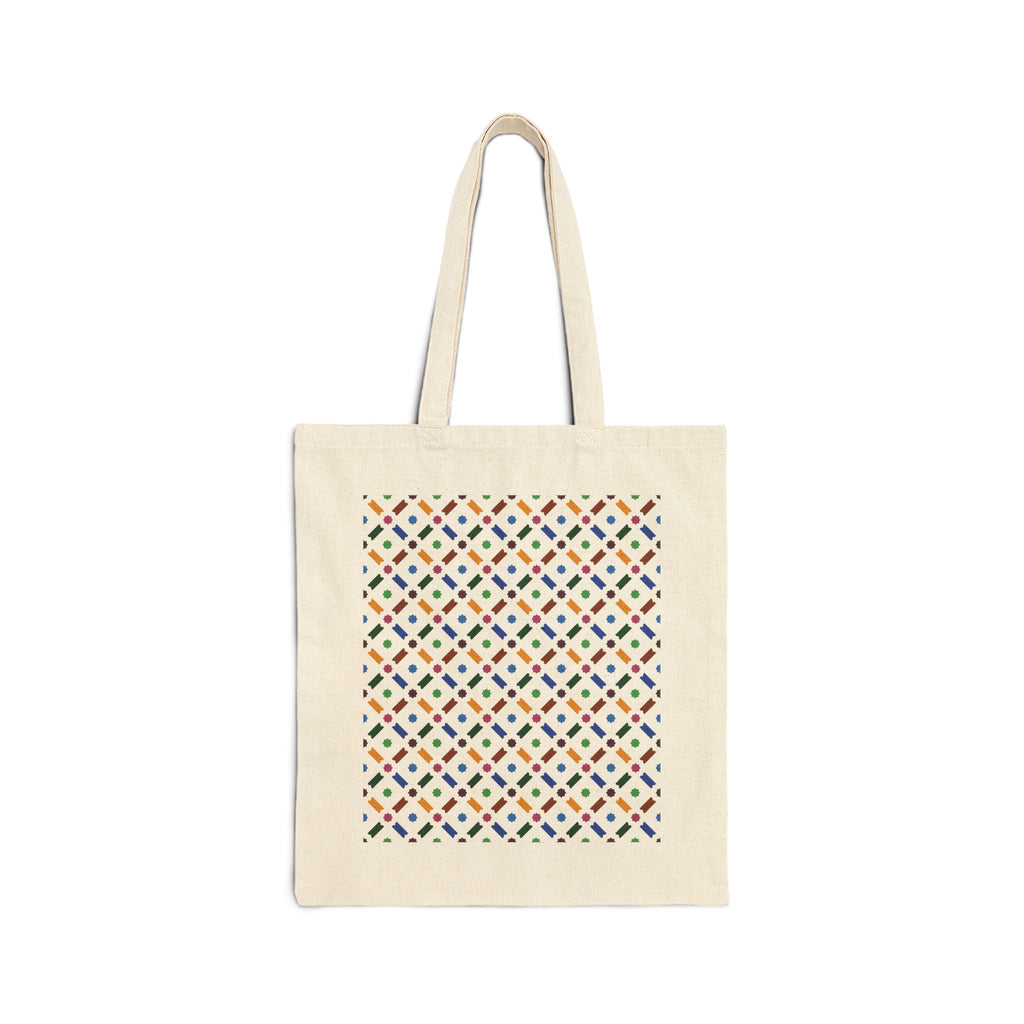 Alhamra — Printed Cotton Tote Bag Moroccan Inspired Design