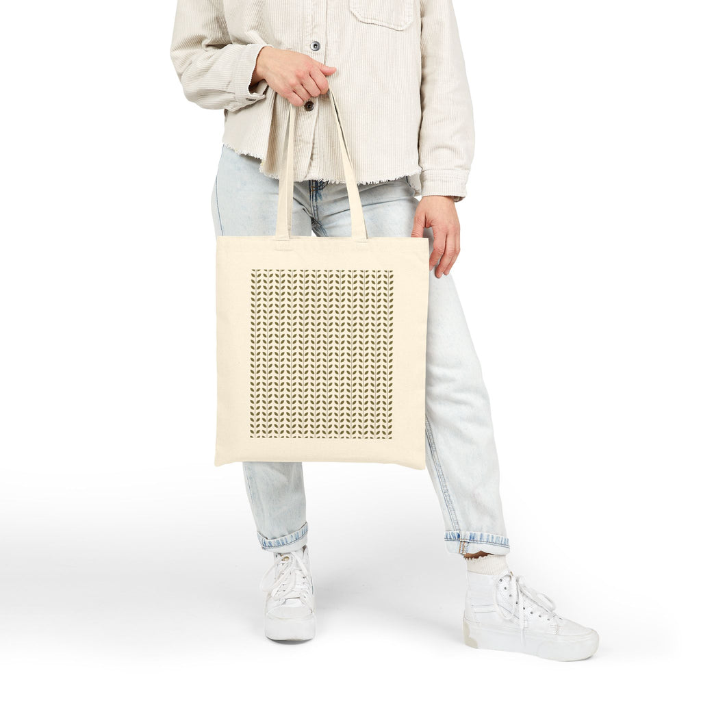 Rosette — Printed Cotton Tote Bag Moroccan Inspired Design Pattern