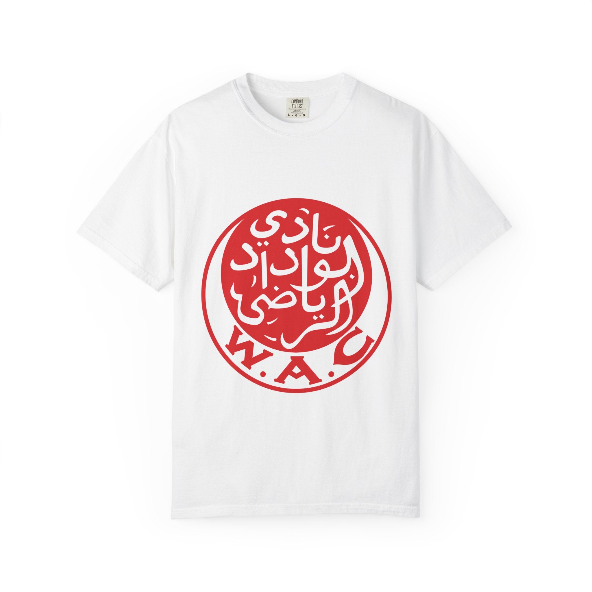 Wydad — T-shirt graphique vintage minimaliste du WAC
