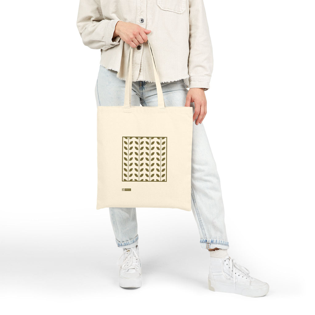 Rosette — Printed Cotton Tote Bag Moroccan Inspired Design Pattern