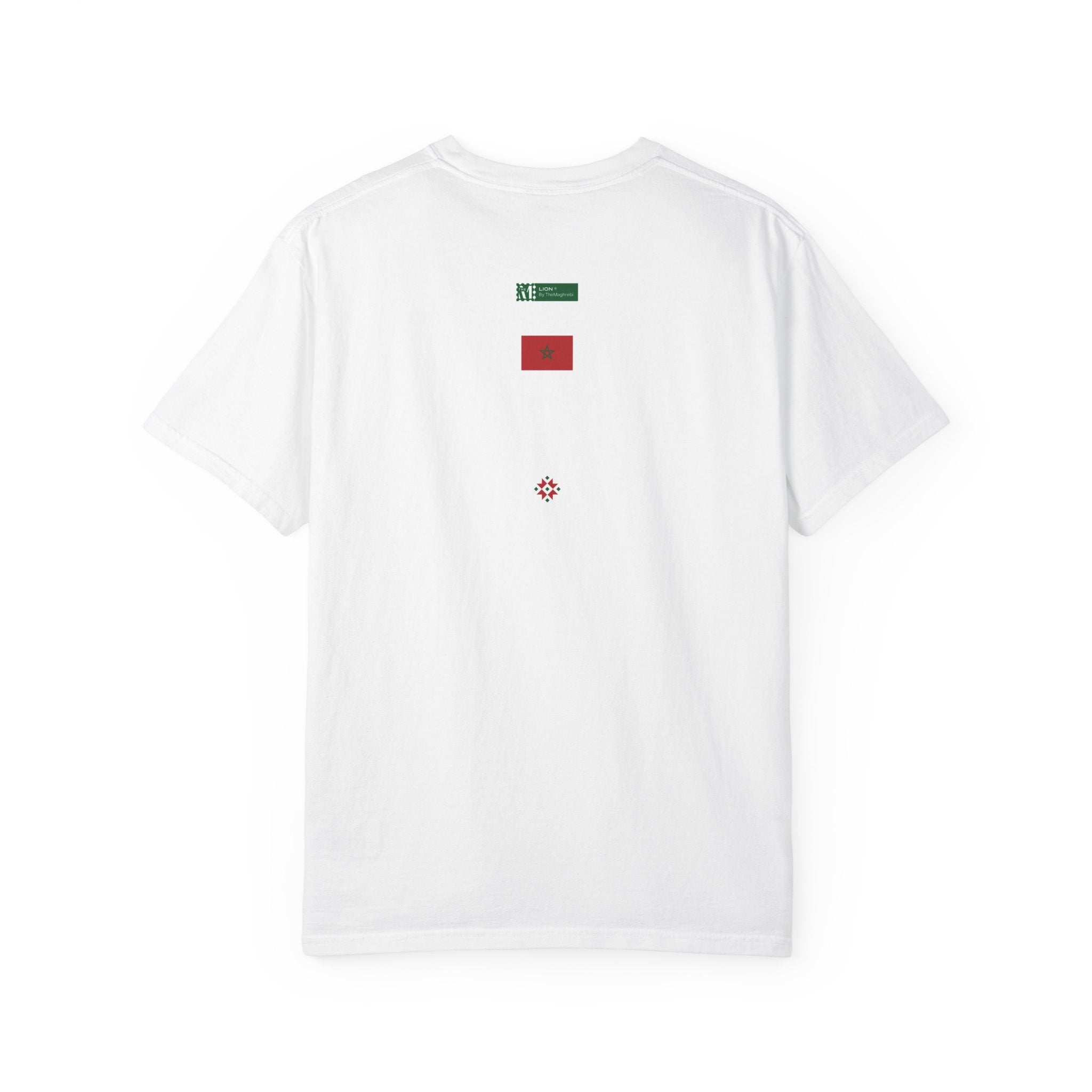 Lion — T-shirt supporter football Lions de l'Atlas Coupe du monde 2026 Maroc