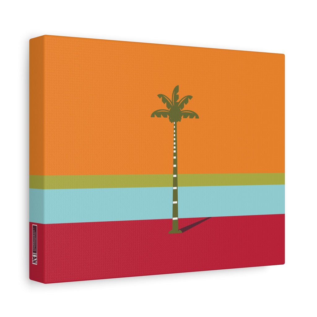 Marrakech — Minimalist Palm Tree Warm Desert Style Wall Art