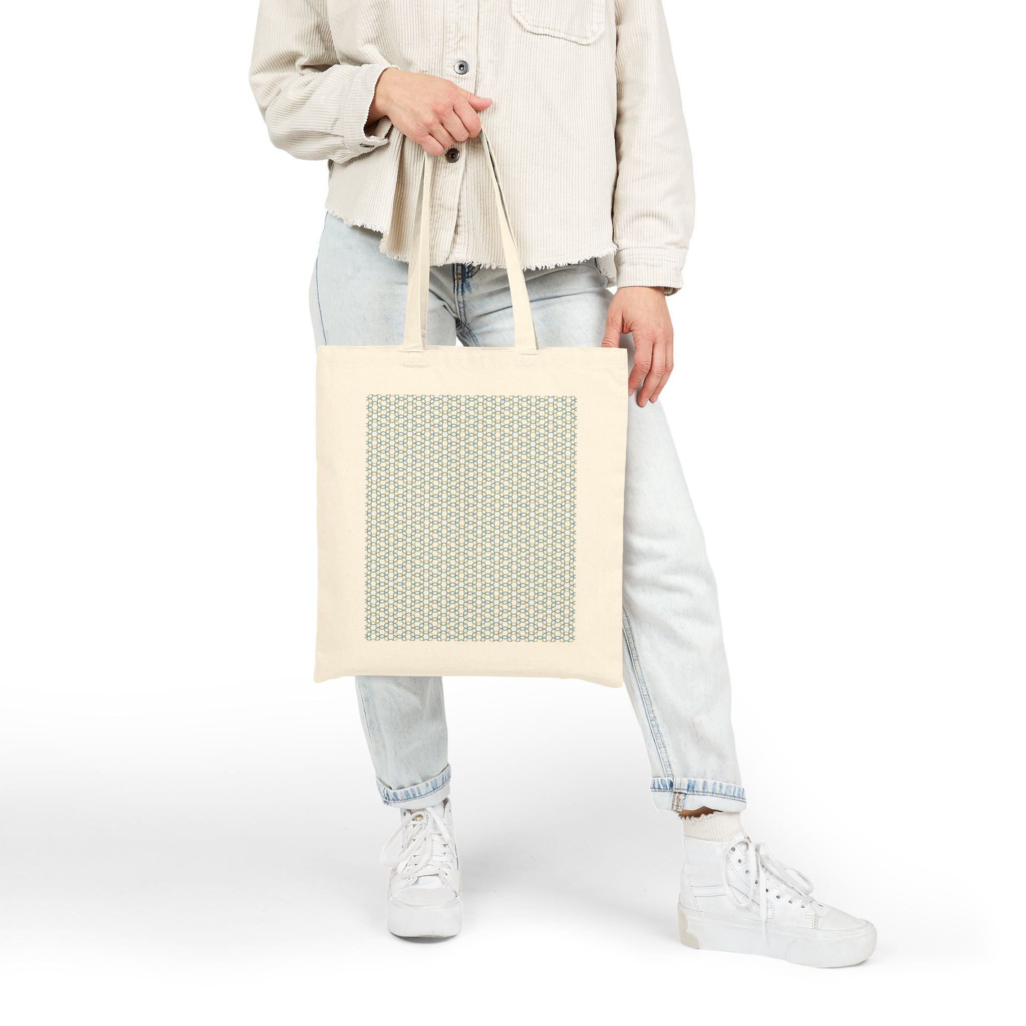 Moorish — Printed Cotton Tote Bag Moroccan Inspired Design