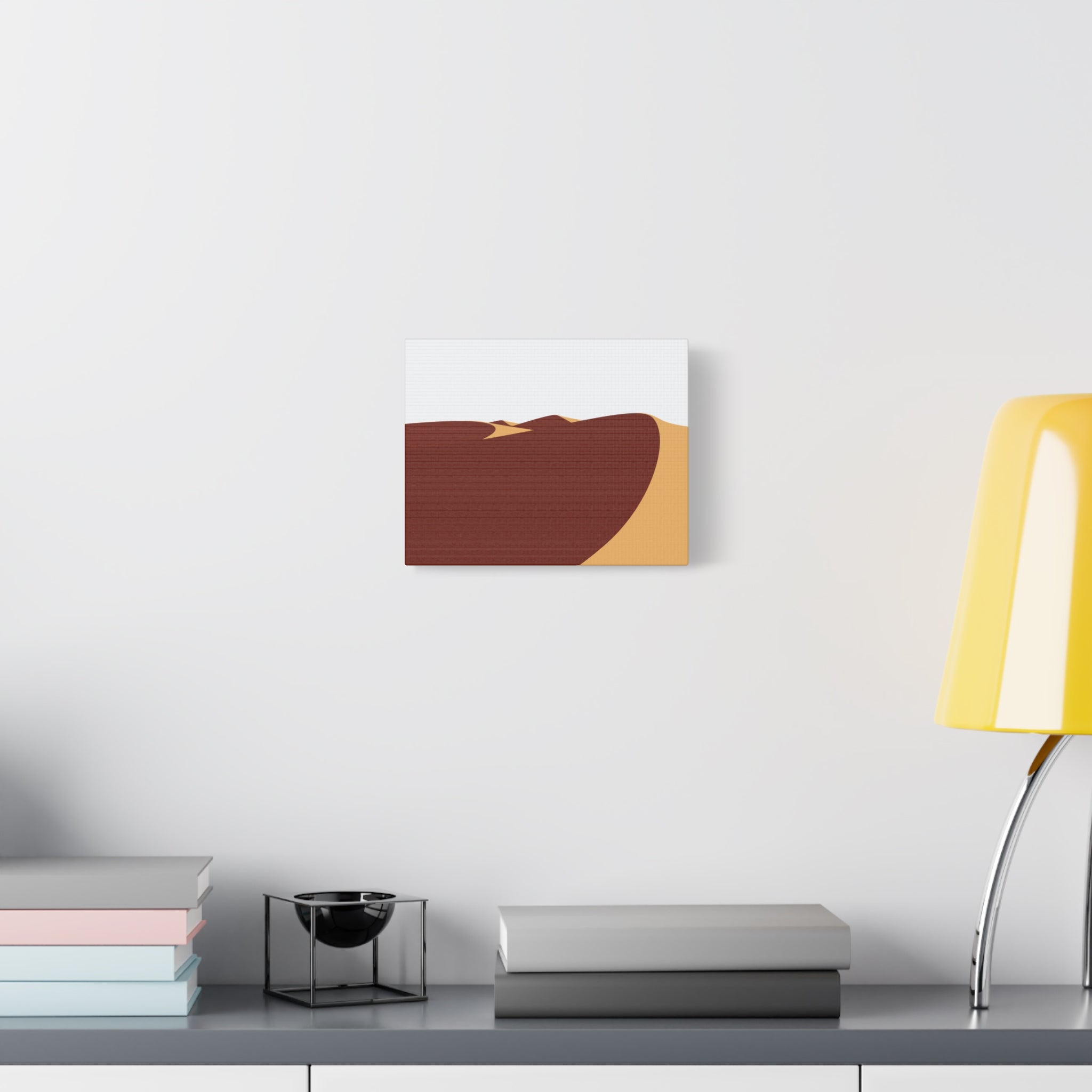 Sahara — Desert Sand Dunes Minimalist Landscape Wall Art
