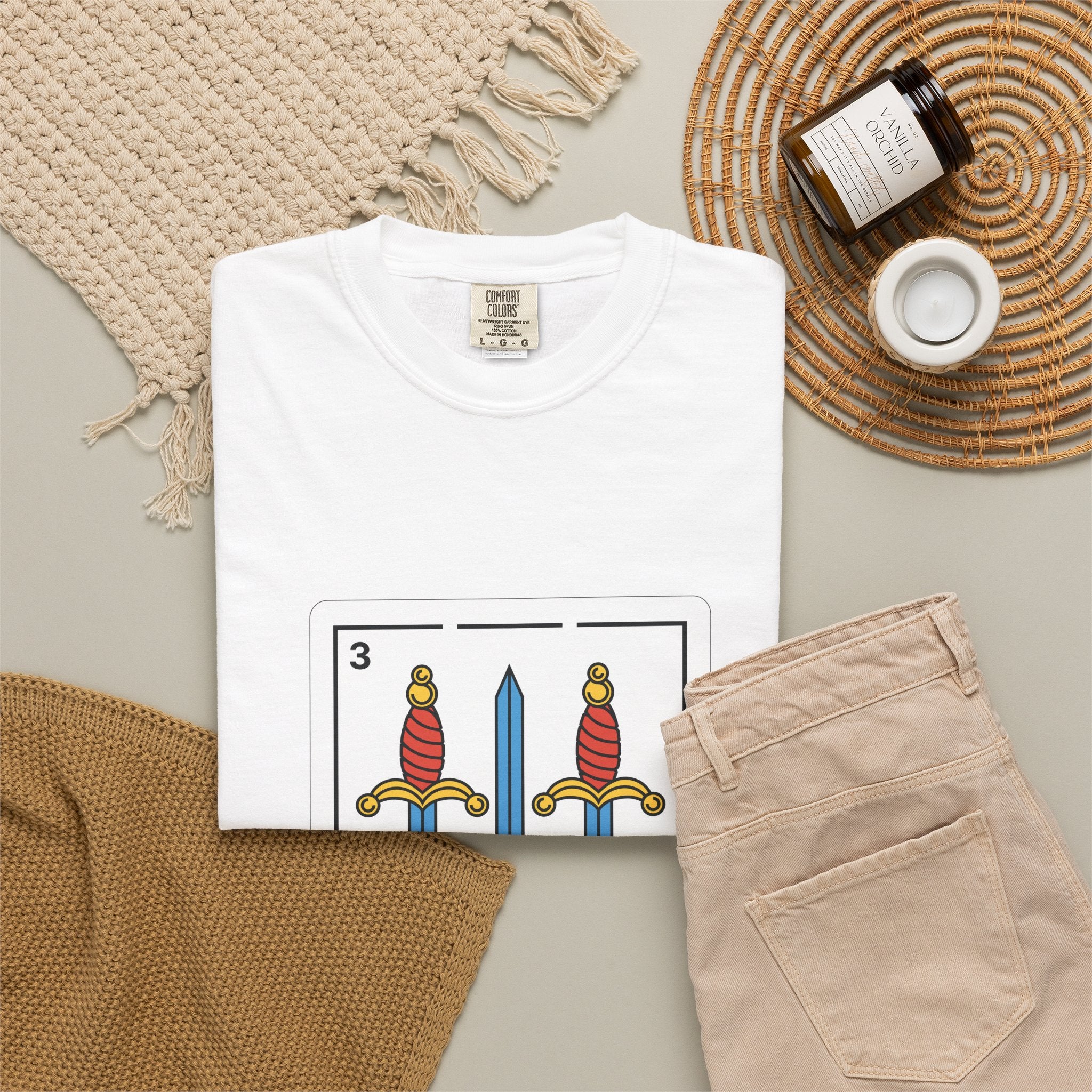 Ronda — Minimalist Vintage Graphic Spanish Deck T-Shirt