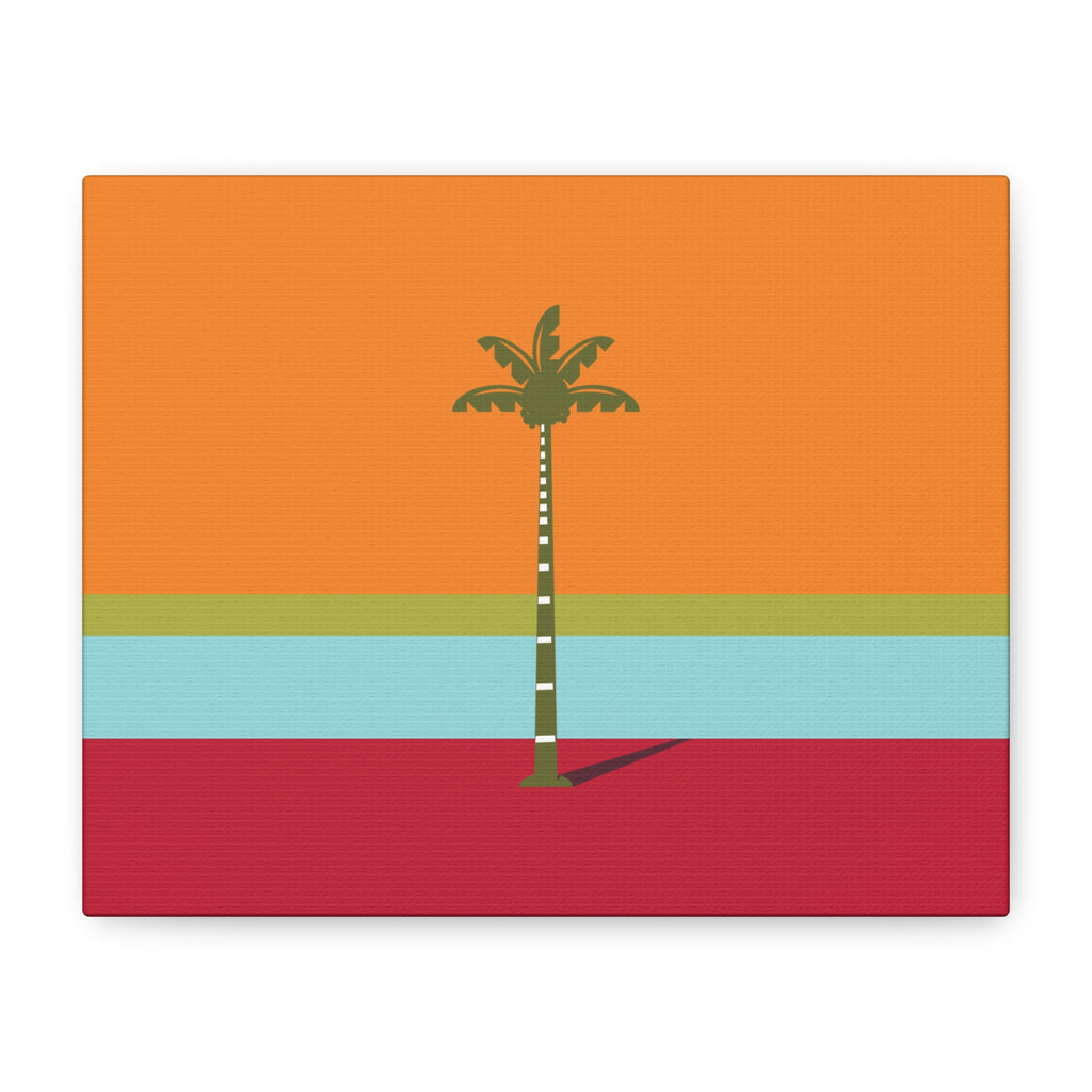 Marrakech — Minimalist Palm Tree Warm Desert Style Wall Art