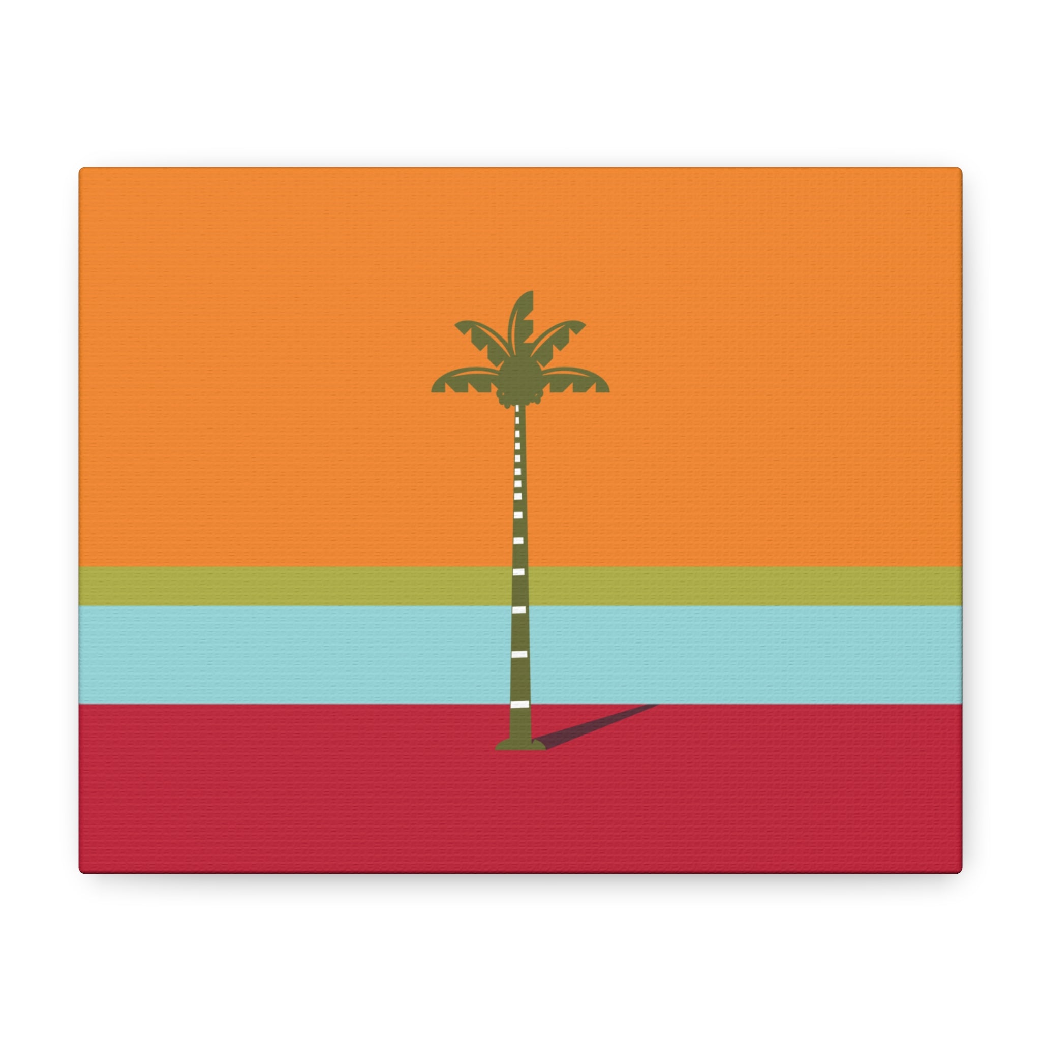 Marrakech — Minimalist Palm Tree Warm Desert Style Wall Art