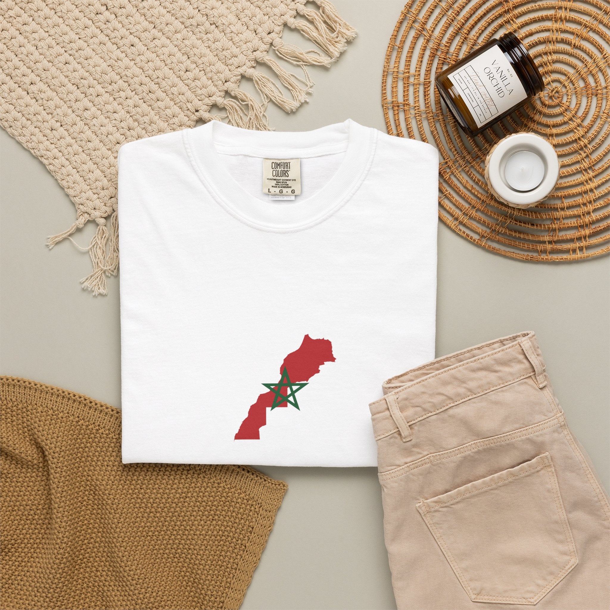 Blad — Morocco Homeland World Cup 2026 Atlas Lions Fan T-Shirt