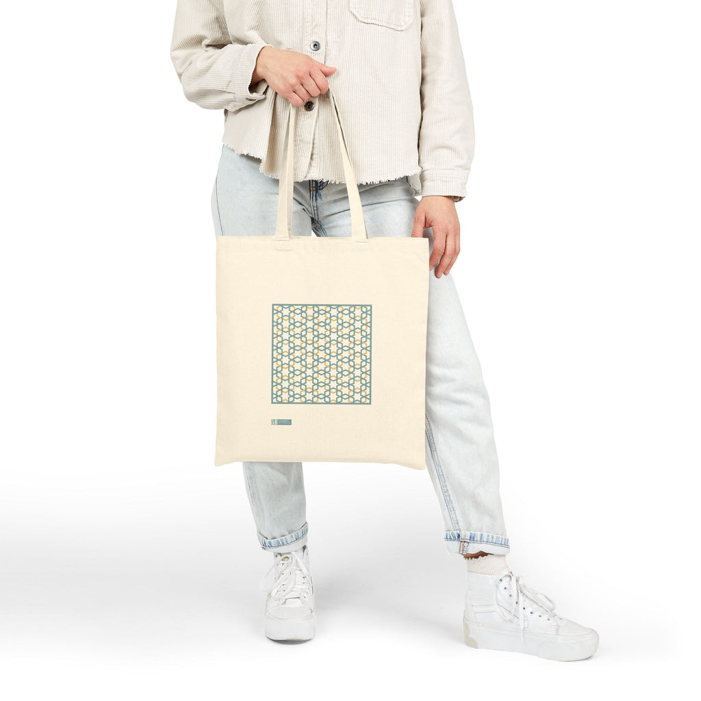 Moorish — Printed Cotton Tote Bag Moroccan Inspired Design