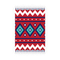Taznakht — Moroccan Berber Handwoven Rug Diamond Pattern Sticker
