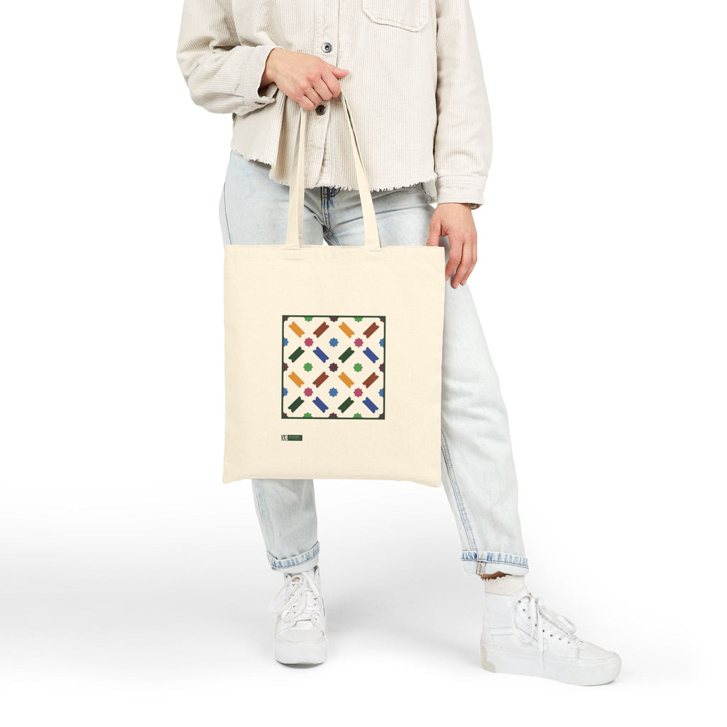 Alhamra — Printed Cotton Tote Bag Moroccan Inspired Design
