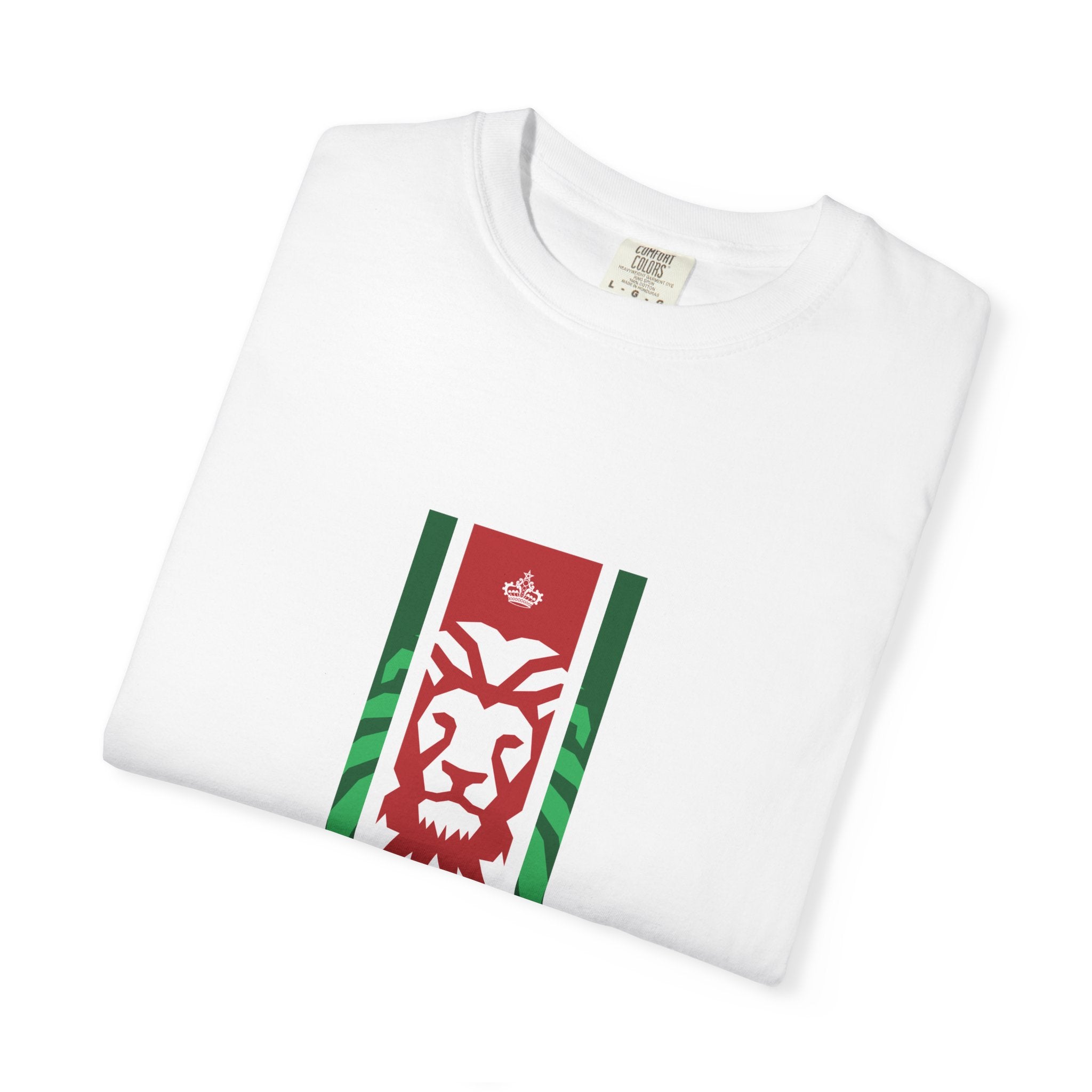 Lion — T-shirt supporter football Lions de l'Atlas Coupe du monde 2026 Maroc