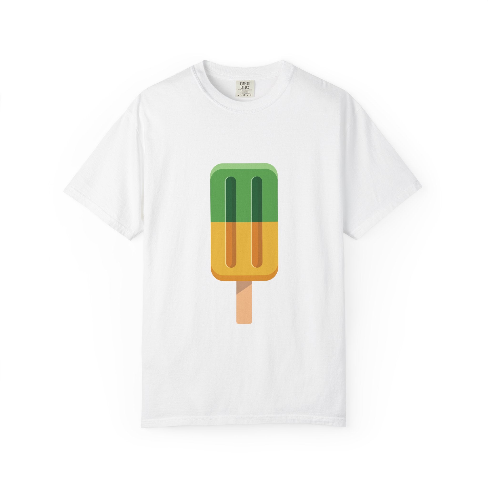 Polo — Minimalist Multicolor Popsicle Graphic T-Shirt