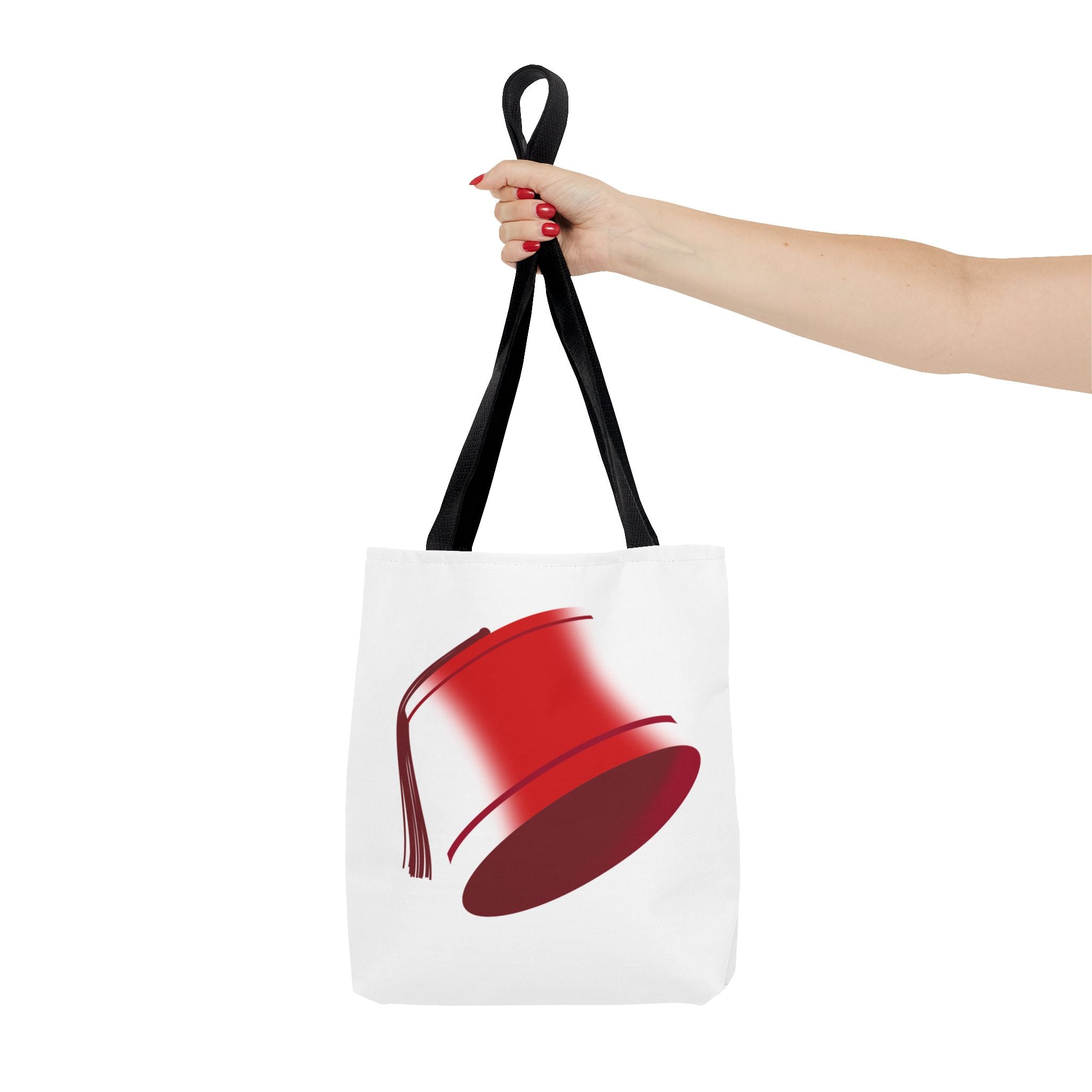 Moroccan Tarbush (Fez) Iconic Canvas Tote Bag - Cultural Chic Carryall