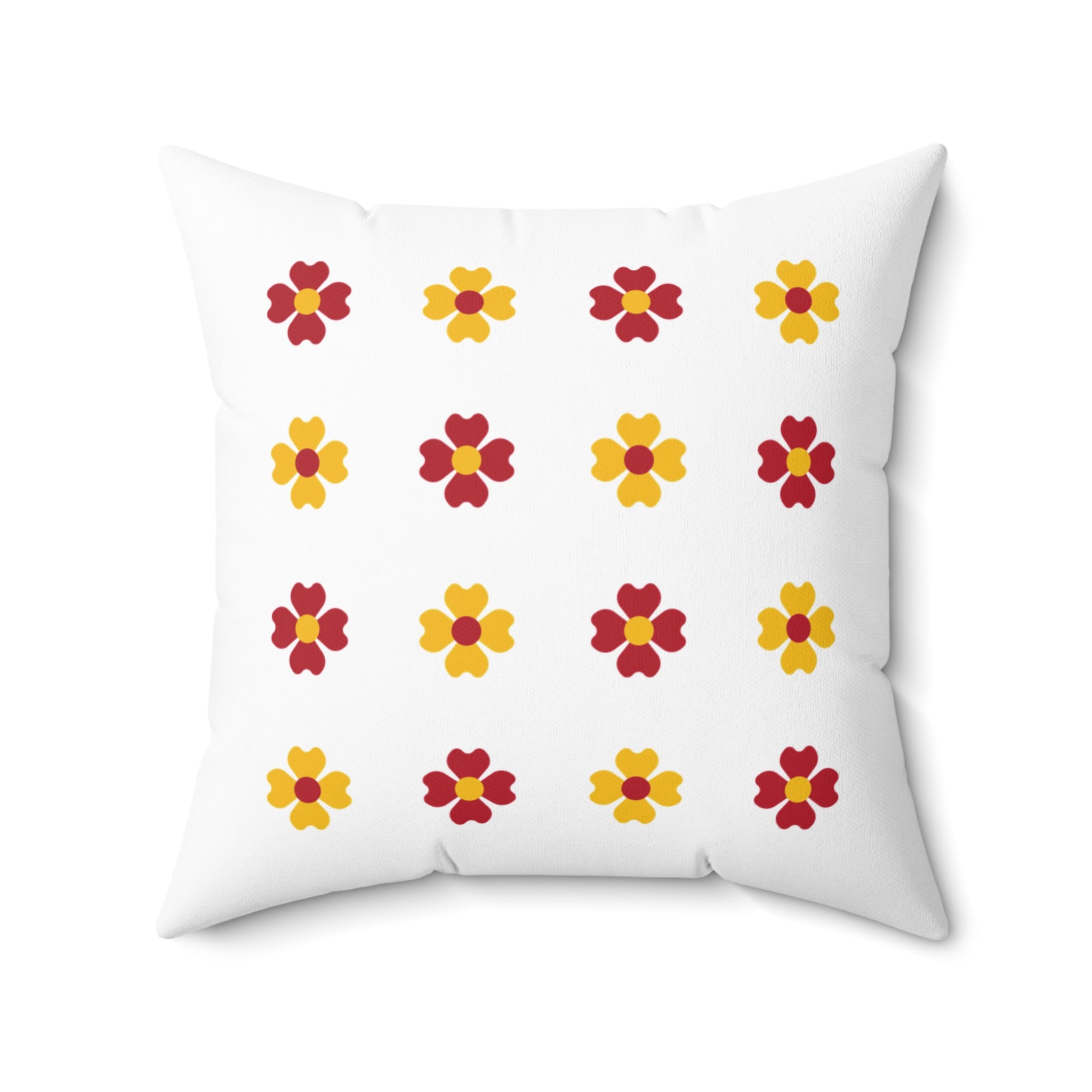 Zemmouri — Traditional Authentic Moroccan Berber Design Square Pillow