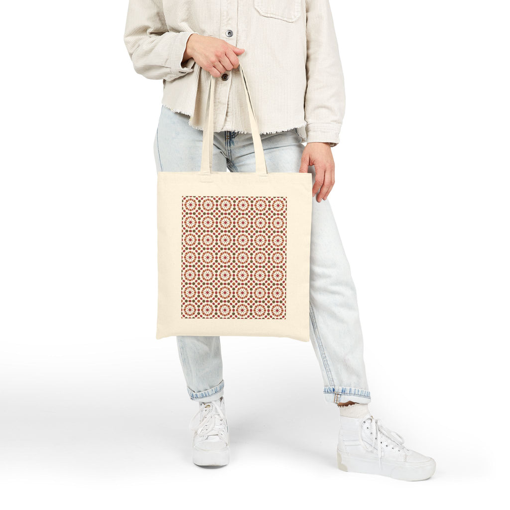 Salon — Printed Cotton Tote Bag Moroccan Inspired Design