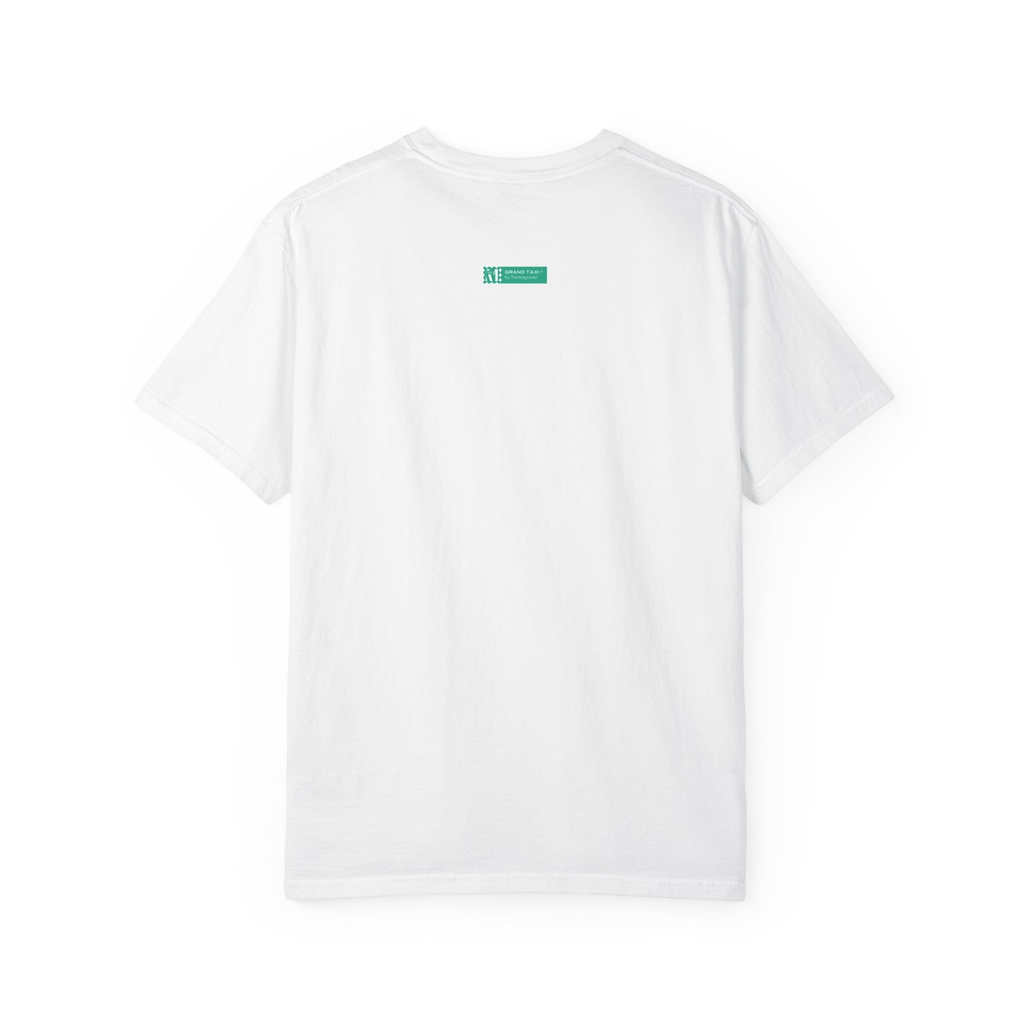 T-shirt graphique Grand Taxi — Logo de porte de taxi de Casablanca