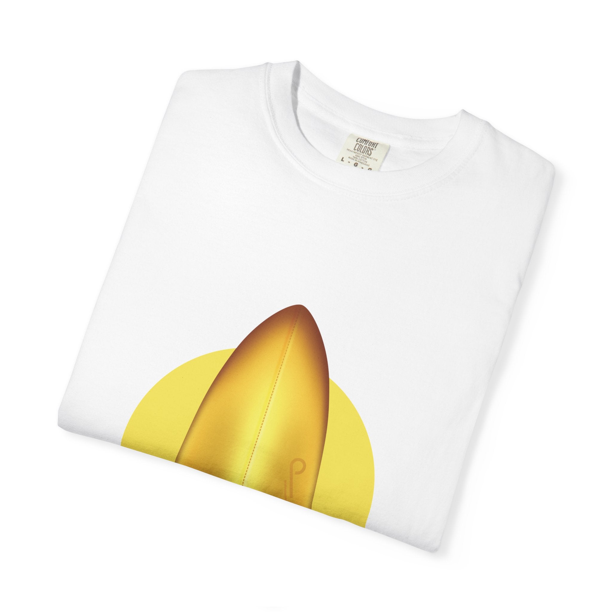Balgha (Babouches) — T-shirt graphique babouches en cuir doré