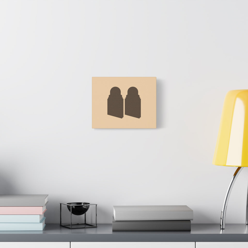 Entrance — Minimalist Moroccan Tombstone Silhouette Wall Art
