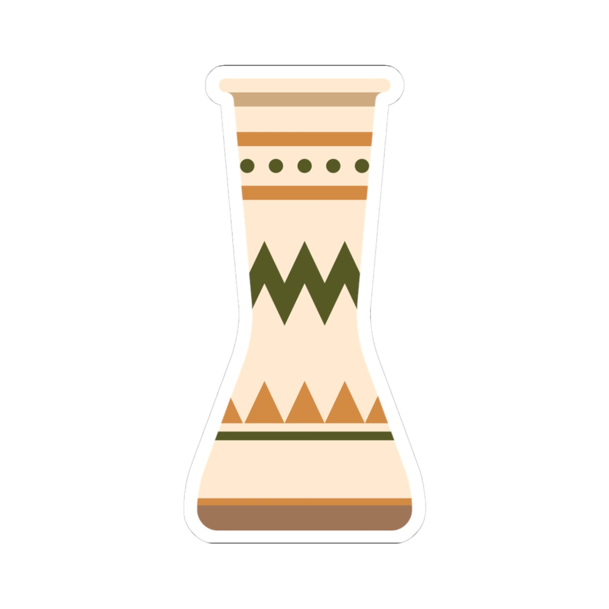 Taarija — Moroccan Hand Goblet Drum Music Graphic Sticker