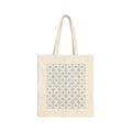Caeruleum — Printed Cotton Tote Bag Moroccan Inspired Design