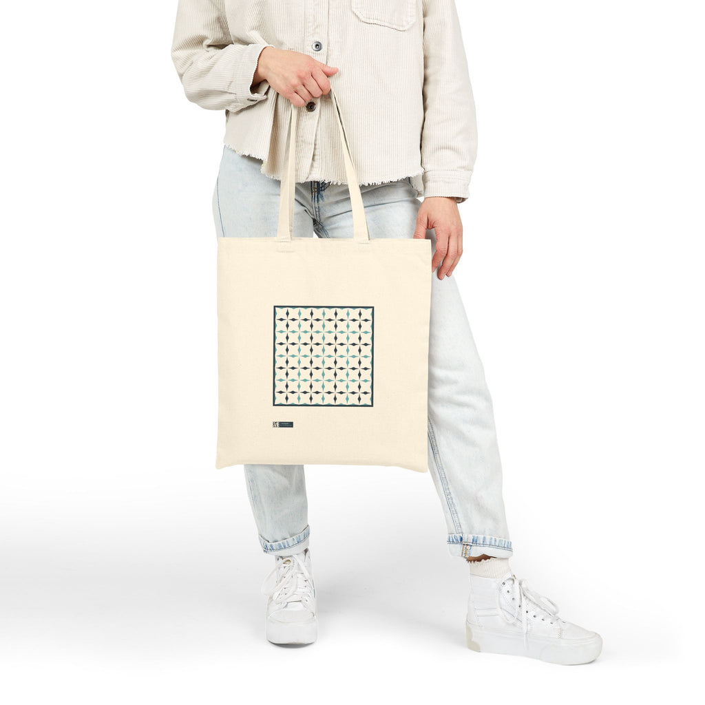 Tanger — Printed Cotton Tote Bag Moroccan Inspired Design