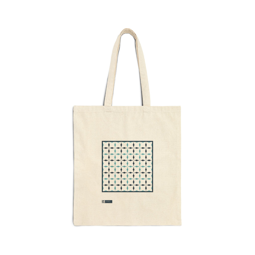 Tanger — Printed Cotton Tote Bag Moroccan Inspired Design