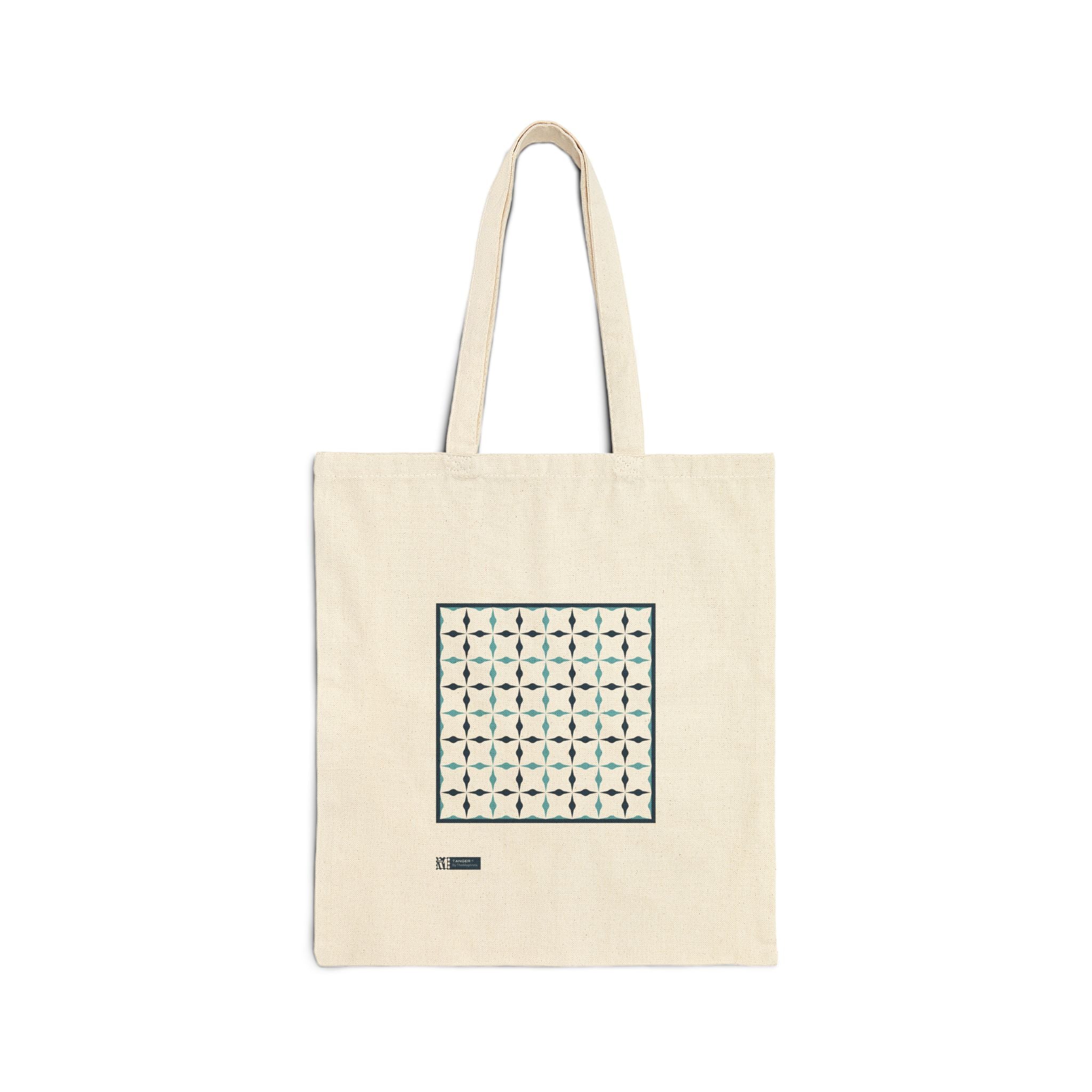 Tanger — Printed Cotton Tote Bag Moroccan Inspired Design
